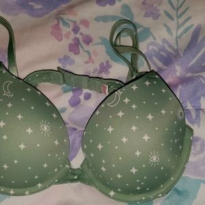 Victoria Secret PINK Bra - Green color